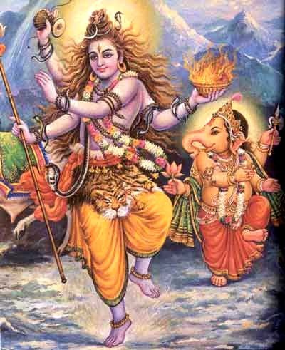 Ganesh and Siva